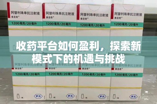 宜春收药平台如何盈利，探索新模式下的机遇与挑战